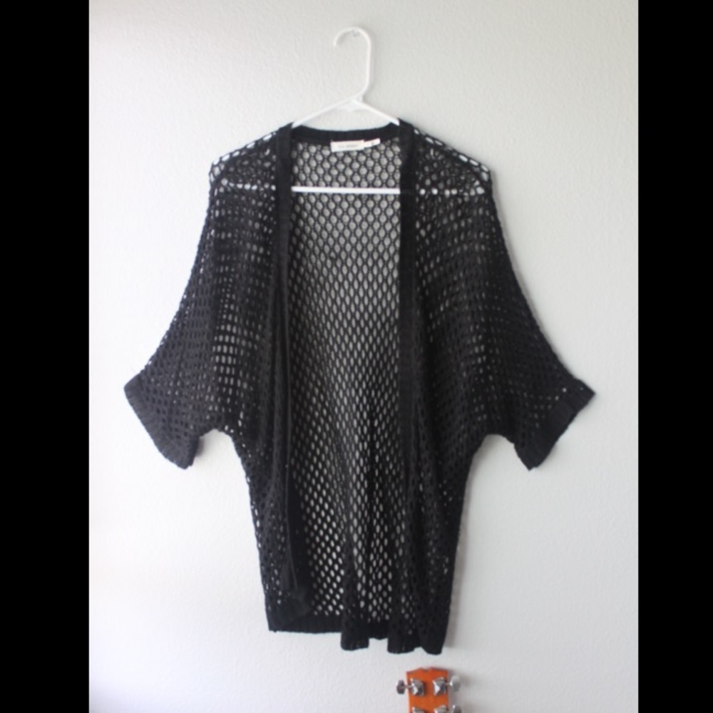 Blu Pepper Crochet Sweater